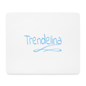 Vorname Trendelina - Mousepad (Querformat) - Weiß - Vorne