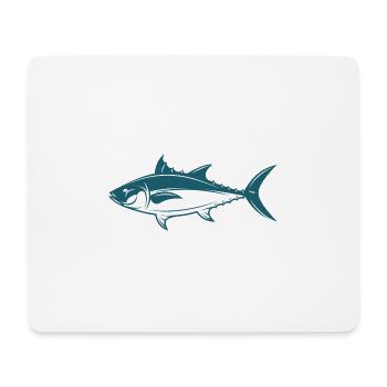 Meerestiere - Mousepad (Querformat) - Weiß - Vorne