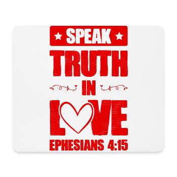 Bible Love Verses - Mouse Pad (horizontal) - white - Front