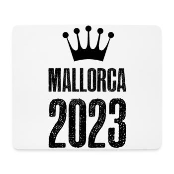 Mallorca 2023 Krone - Mouse Pad (horizontal) - white - Front