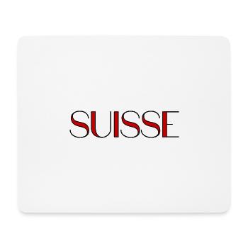 SCHWEIZ. LAND. GENF. HUMOR. FLAGGE. GENF - Mousepad (Querformat) - Weiß - Vorne