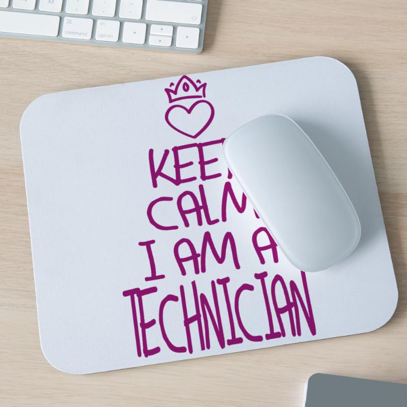 Keep Calm Techniker cool Techniker Geschenk Mousepad (Querformat)