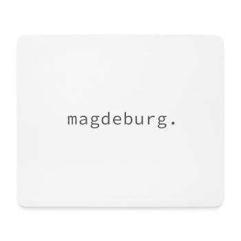 magdeburg. - Mousepad (Querformat) - Weiß - Vorne