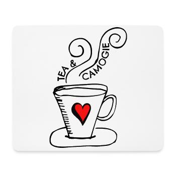 Tea & Camogie. - Mouse Pad (horizontal) - white - Front