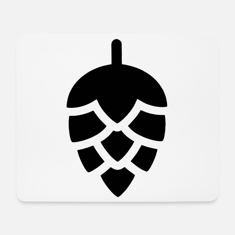 Hops - Mouse Pad (horizontal) - white