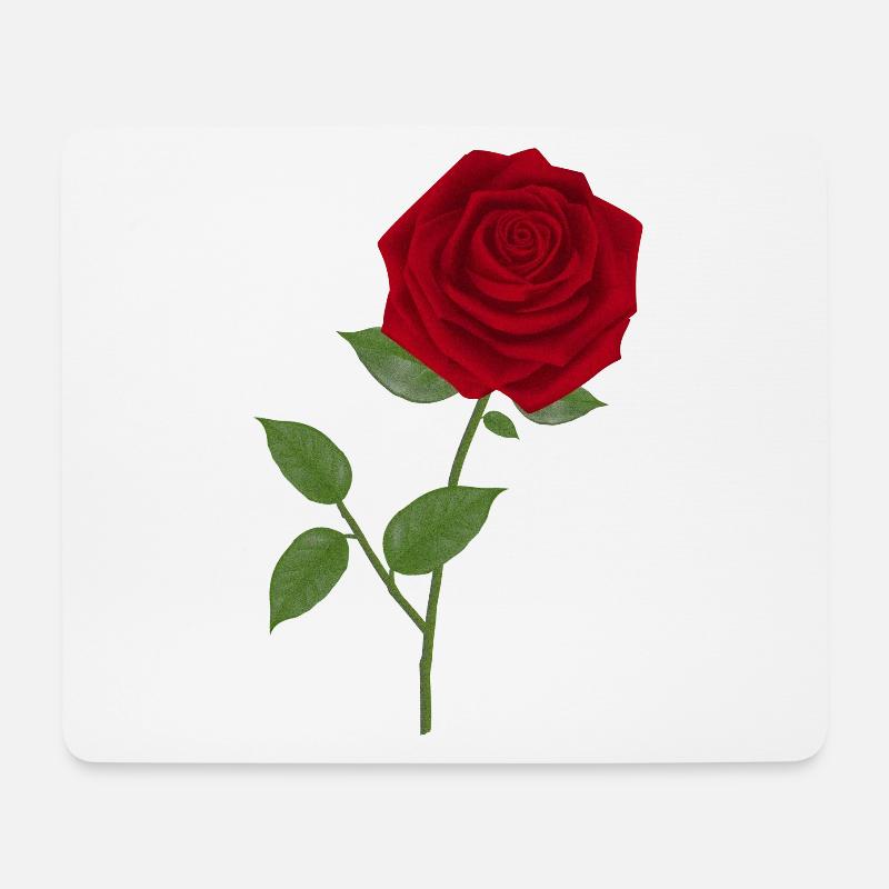 Roses - Mouse Pad (horizontal) - white
