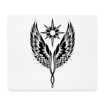 Angel Wing Angel Wing Archange - Tapis de souris (format paysage) - blanc - Devant