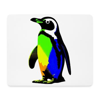 Penguin - Mouse Pad (horizontal) - white - Front