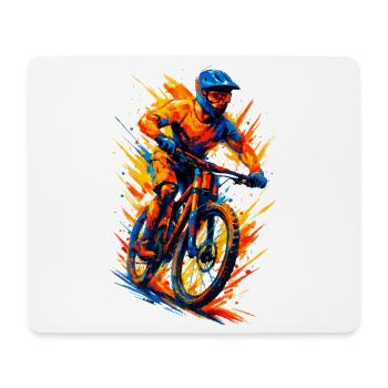 Cadeau cool pour VTTT VTT, - Tapis de souris (format paysage) - blanc - Devant