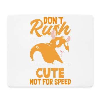 Warte Auf Mich, Ich Habe Kleine Beine - Mousepad (Querformat) - Weiß - Vorne