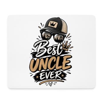 Best Uncle Ever Outdoors - Mouse Pad (horizontal) - white - Front