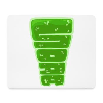 Soda, ein gezogenes Wort - Mousepad (Querformat) - Weiß - Vorne