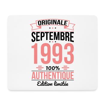 Anniversaire 30 ans - Originale - Septembre 1993 - Tapis de souris (format paysage) - blanc - Devant