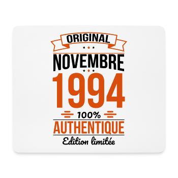 30th Anniversary - Original - November 1994 - Mouse Pad (horizontal) - white - Front