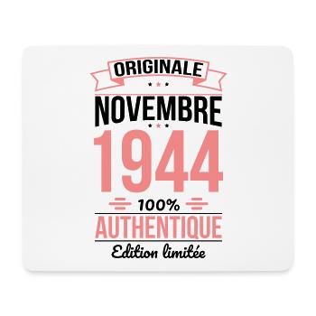 80th Anniversary - Original - November 1944 - Mouse Pad (horizontal) - white - Front