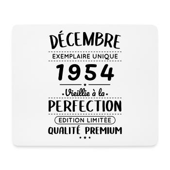 70th Anniversary - December 1954 Perfection - Mouse Pad (horizontal) - white - Front
