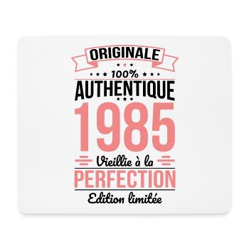 Anniversaire 40 ans - Originale - 1985 - Tapis de souris (format paysage) - blanc - Devant