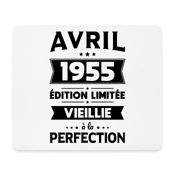70th Anniversary - April 1955 Perfection - Mouse Pad (horizontal) - white - Front