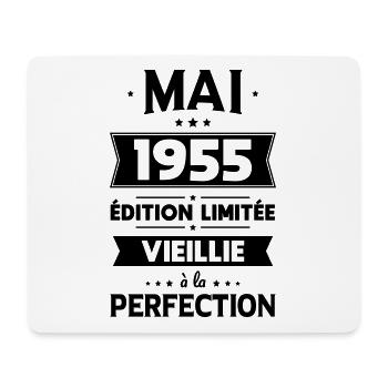 70th Anniversary - May 1955 Perfection - Mouse Pad (horizontal) - white - Front