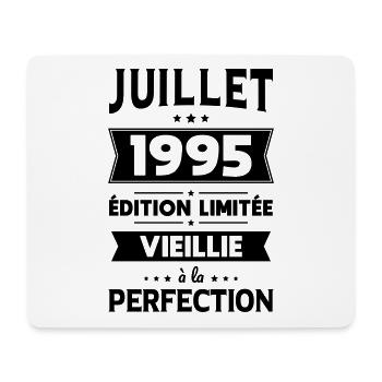 Anniversaire 30 ans - Juillet 1995 Perfection - Tapis de souris (format paysage) - blanc - Devant