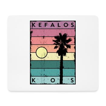 Kefalos Horizon and Palm Kos - Mouse Pad (horizontal) - white - Front