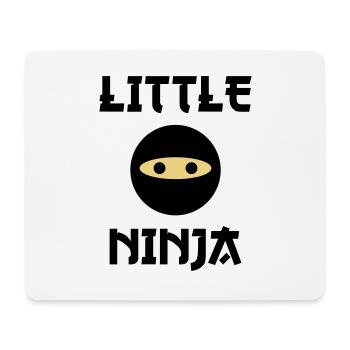 ★ Designfarben änderbar ★ Little ninja - Mousepad (Querformat) - Weiß - Vorne