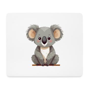 Koala - Tapis de souris (format paysage) - blanc - Devant