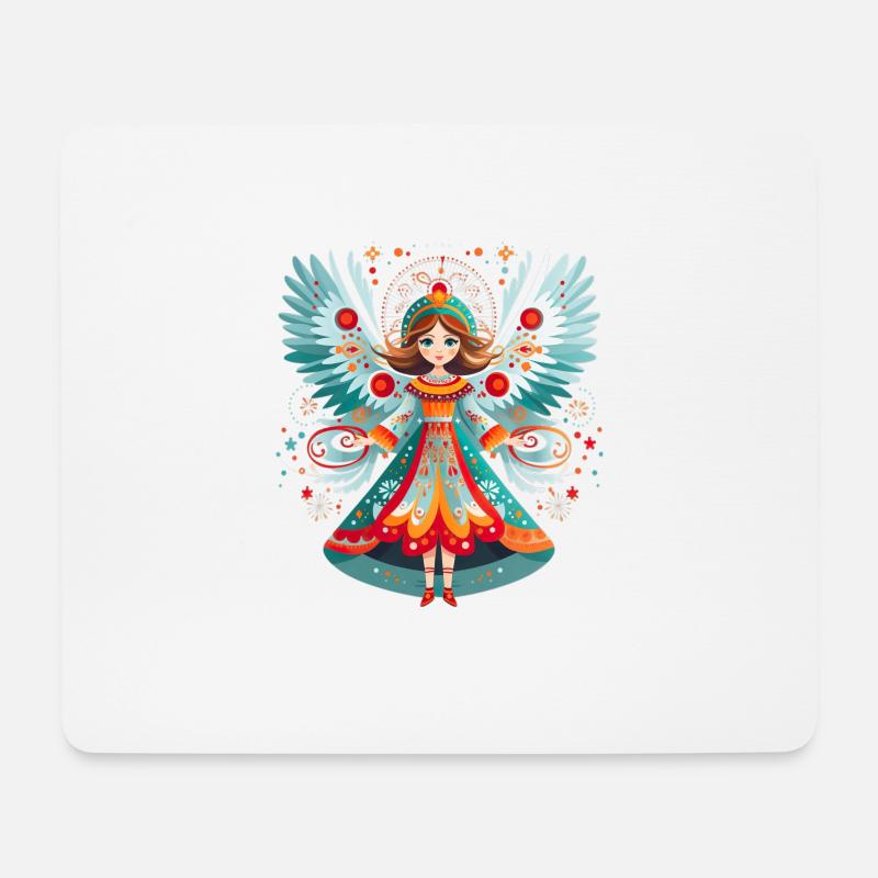 Russische Tradition Weihnachten - Mousepad (Querformat) - Weiß