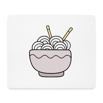 Ramen Nudeln Japan Küche - Mousepad (Querformat) - Weiß - Vorne