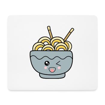 Ramen Nudeln Japan Küche - Mousepad (Querformat) - Weiß - Vorne