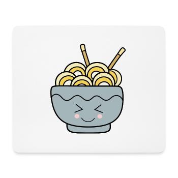 Ramen Nudeln Japan Küche - Mousepad (Querformat) - Weiß - Vorne