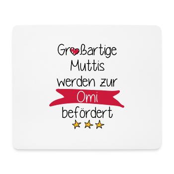 Großartige Muttis - Mousepad (Querformat) - Weiß - Vorne