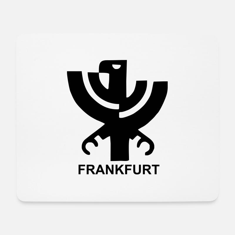 ffm crête - Tapis de souris (format paysage) - blanc