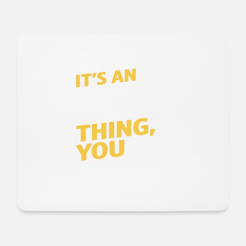 Assistant Director - Mouse Pad (horizontal) - white