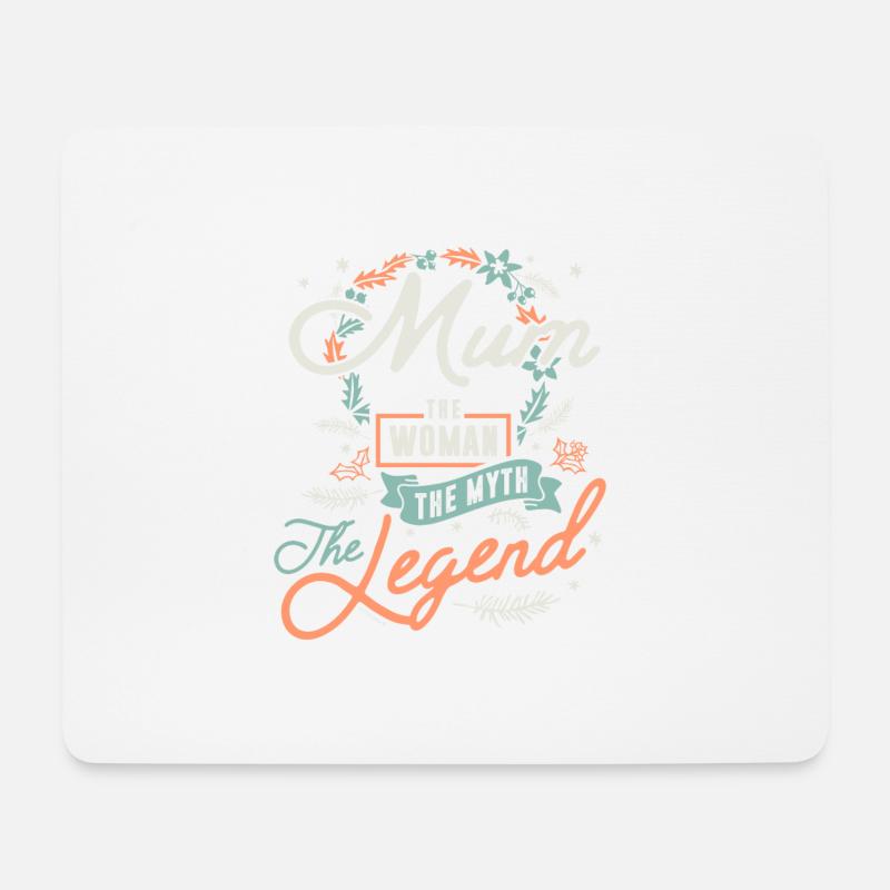 Mum - Mouse Pad (horizontal) - white