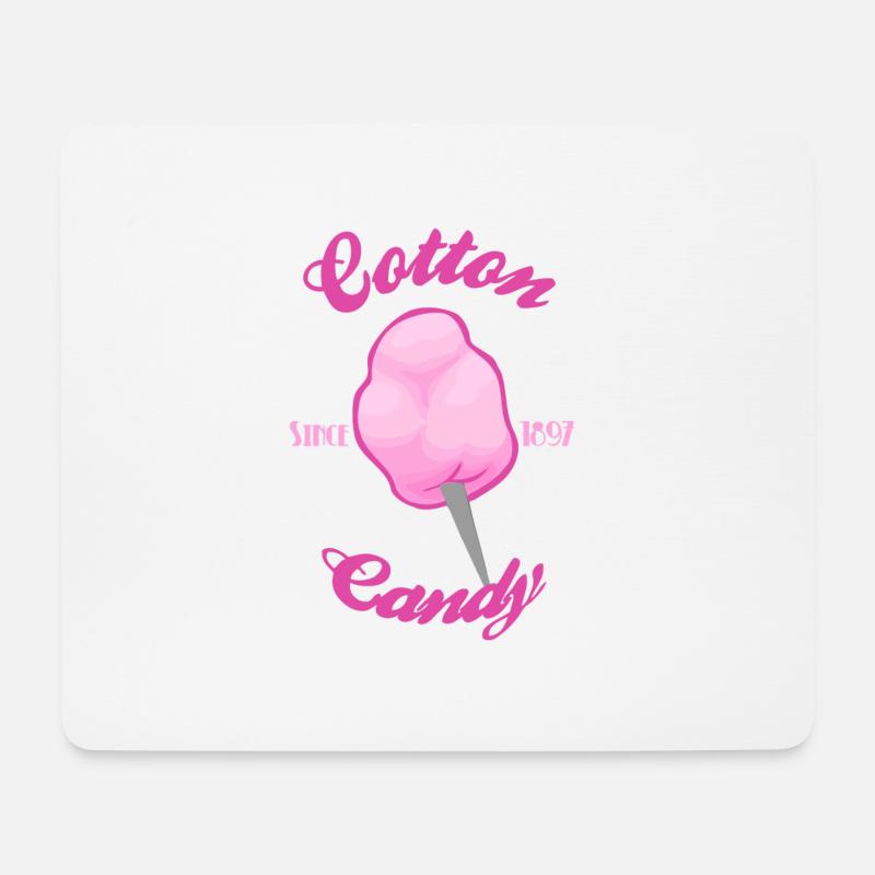 Cotton candy 2 - Mouse Pad (horizontal) - white
