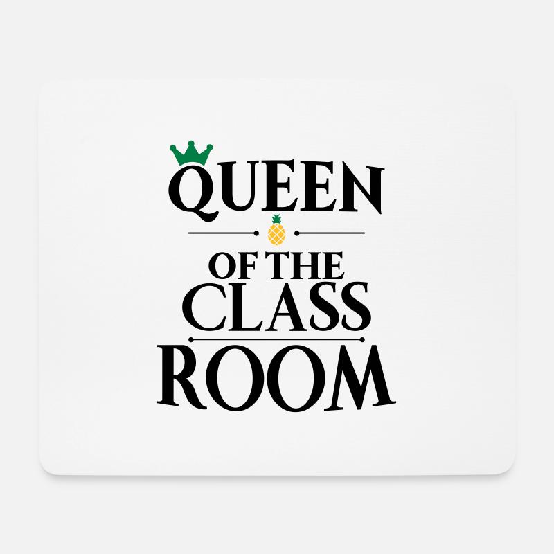 Schule - Mousepad (Querformat) - Weiß