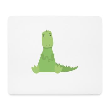 T-Rex - Mouse Pad (horizontal) - white - Front