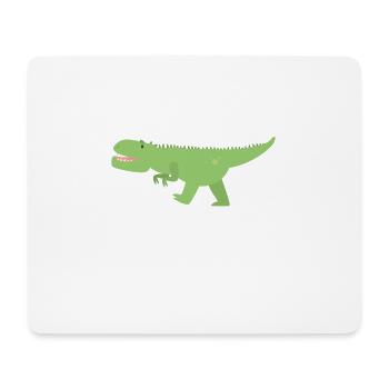 dino - Mouse Pad (horizontal) - white - Front