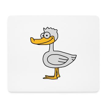 Duck - Mouse Pad (horizontal) - white - Front