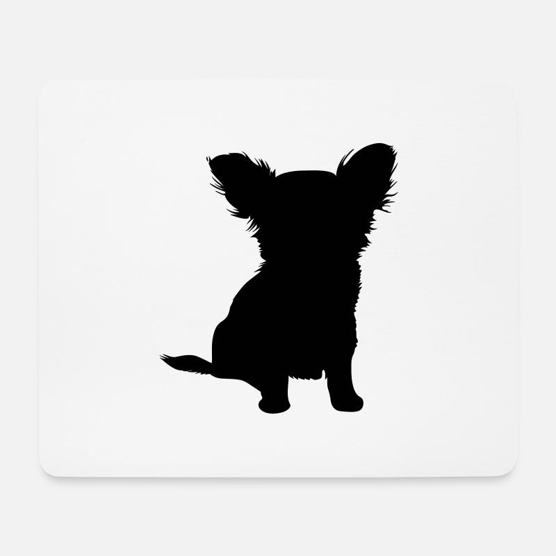 loulou - Mousepad (Querformat) - Weiß