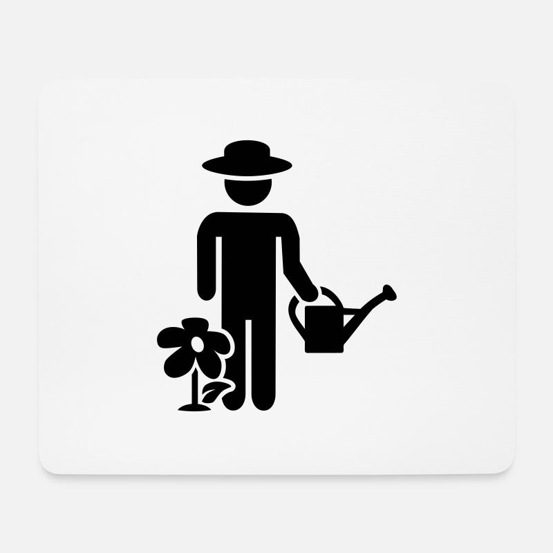 Gardener - Mouse Pad (horizontal) - white