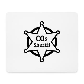 co2 sheriff - Mousepad (Querformat) - Weiß - Vorne