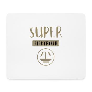 electrician - Mouse Pad (horizontal) - white - Front