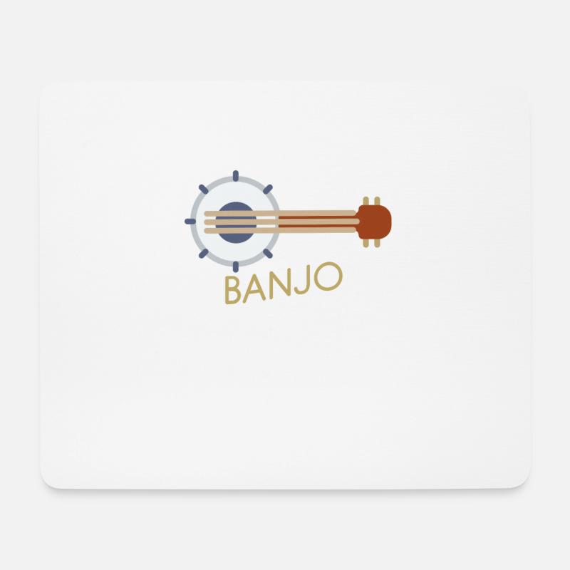 Banjo - Banjo - Mouse Pad (horizontal) - white