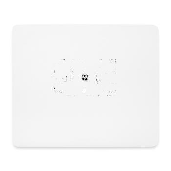 Fußballer, Fußballfeld, Fußballplatz, Stadion - Mousepad (Querformat) - Weiß - Vorne