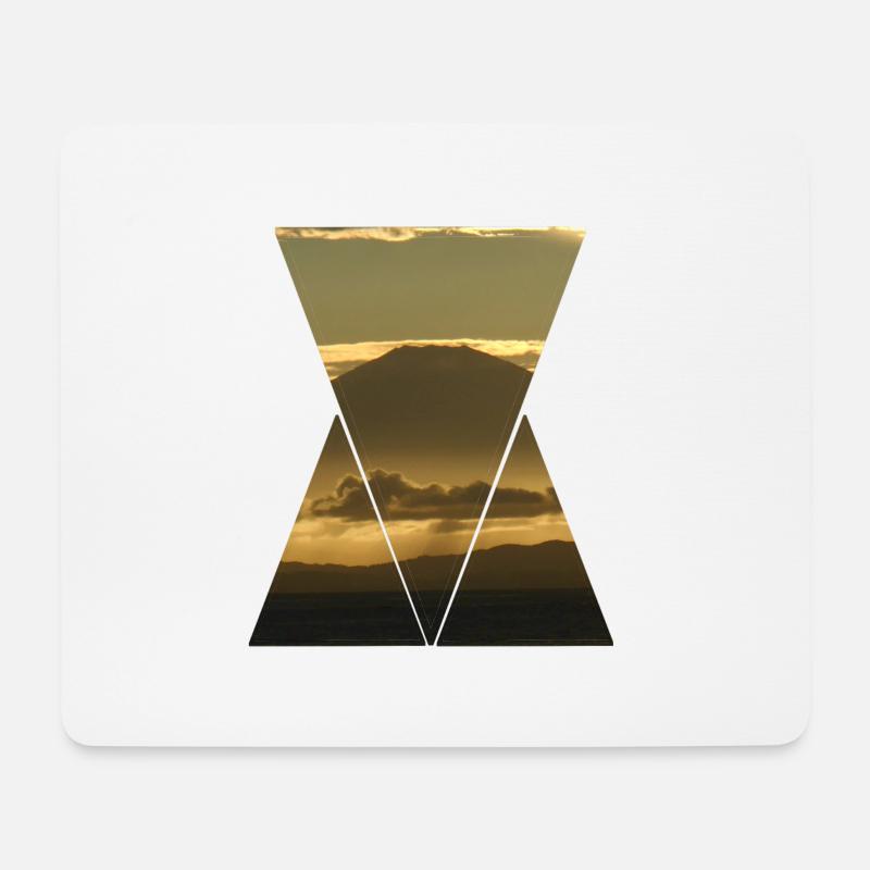 Volcano - Mouse Pad (horizontal) - white