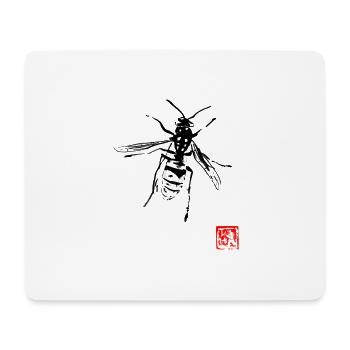 guep - Tapis de souris (format paysage) - blanc - Devant