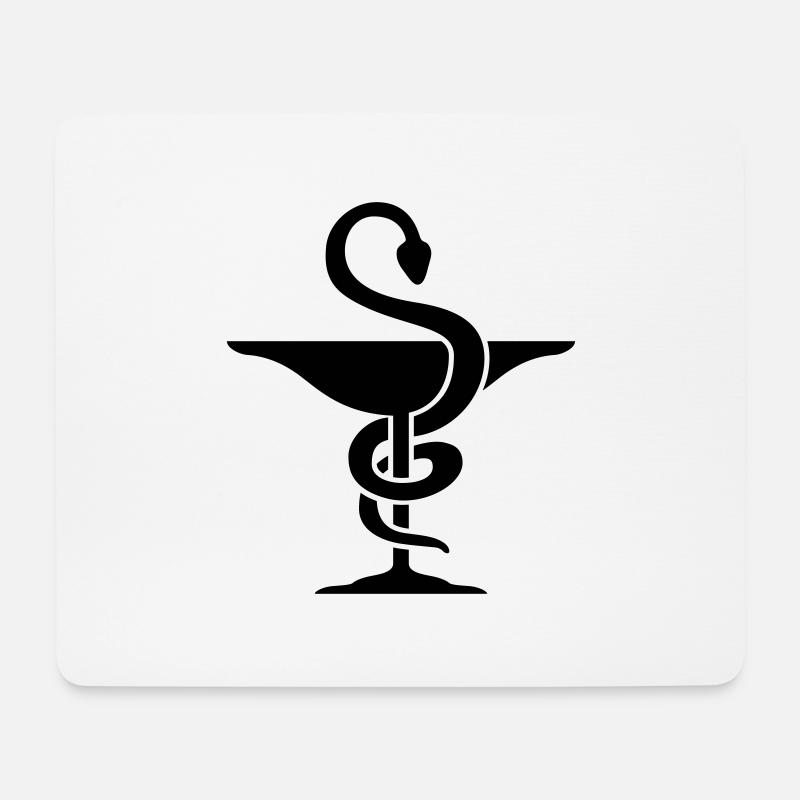 Apotheke - Mousepad (Querformat) - Weiß