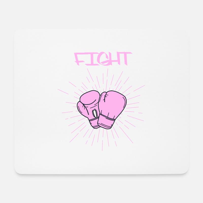 BOXEN - Mousepad (Querformat) - Weiß